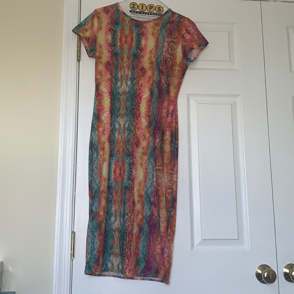 Boohoo t-shirt dress size 10
